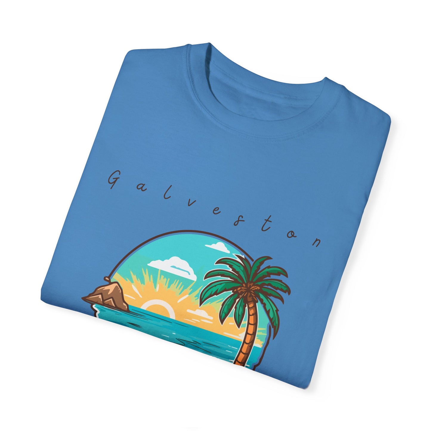 Galveston Unisex Garment-Dyed T-shirt