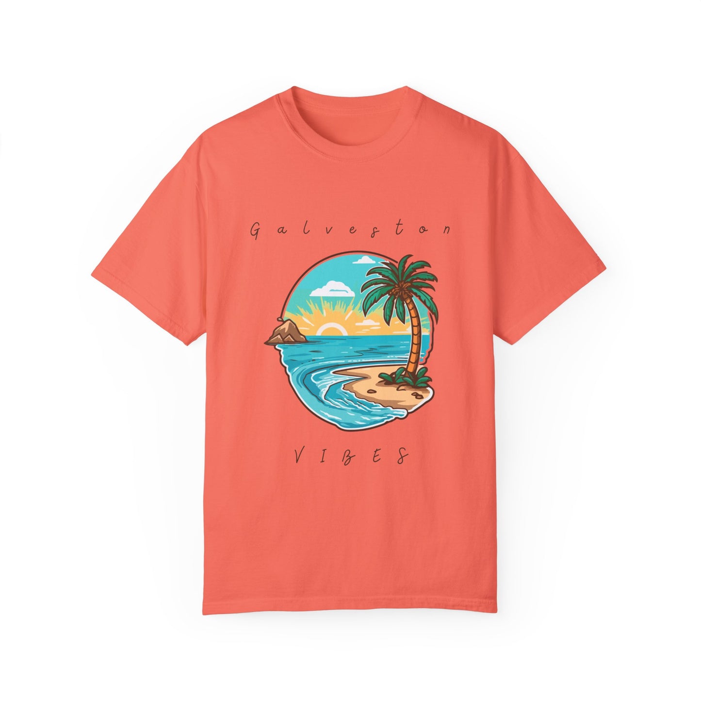 Galveston Unisex Garment-Dyed T-shirt