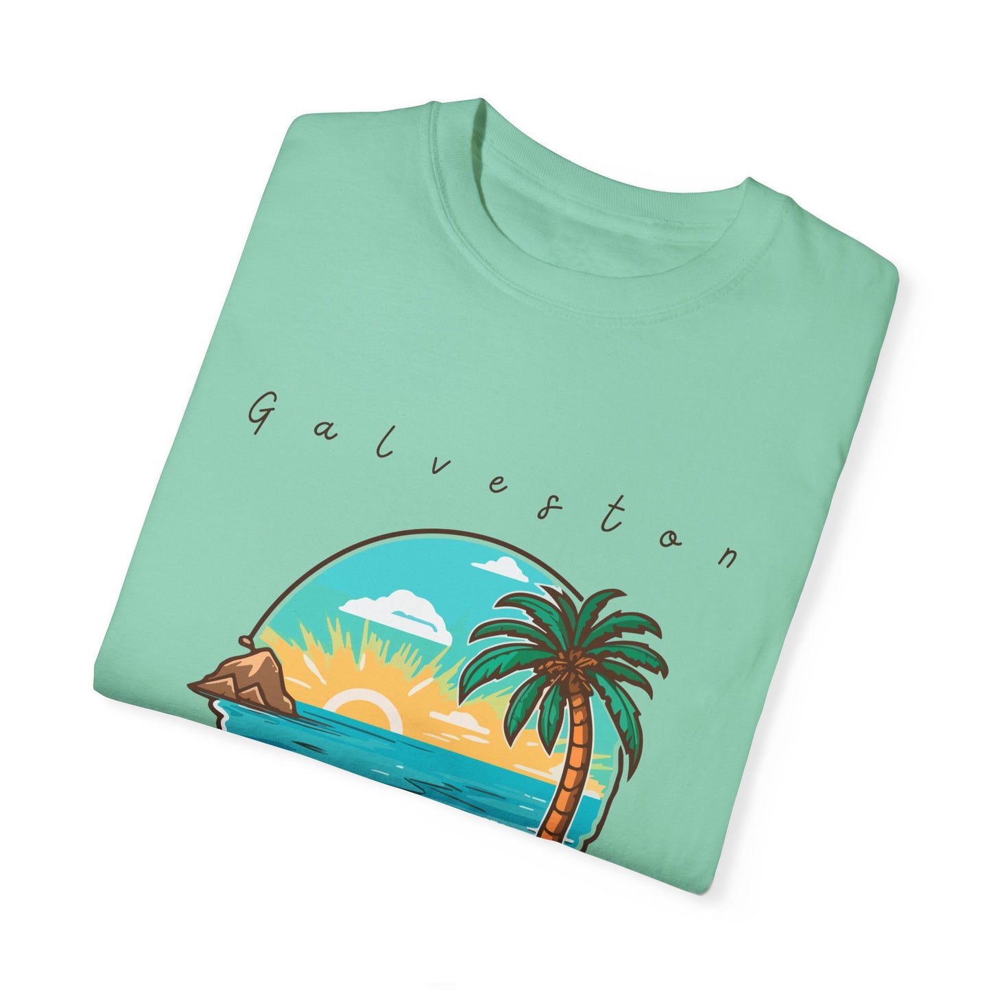 Galveston Unisex Garment-Dyed T-shirt