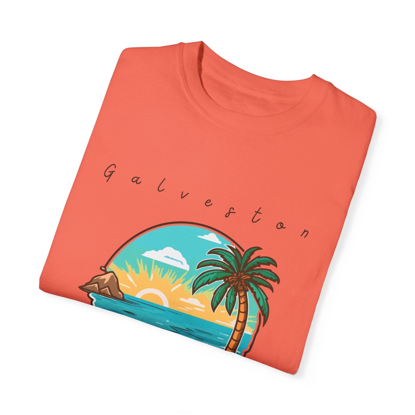 Galveston Unisex Garment-Dyed T-shirt