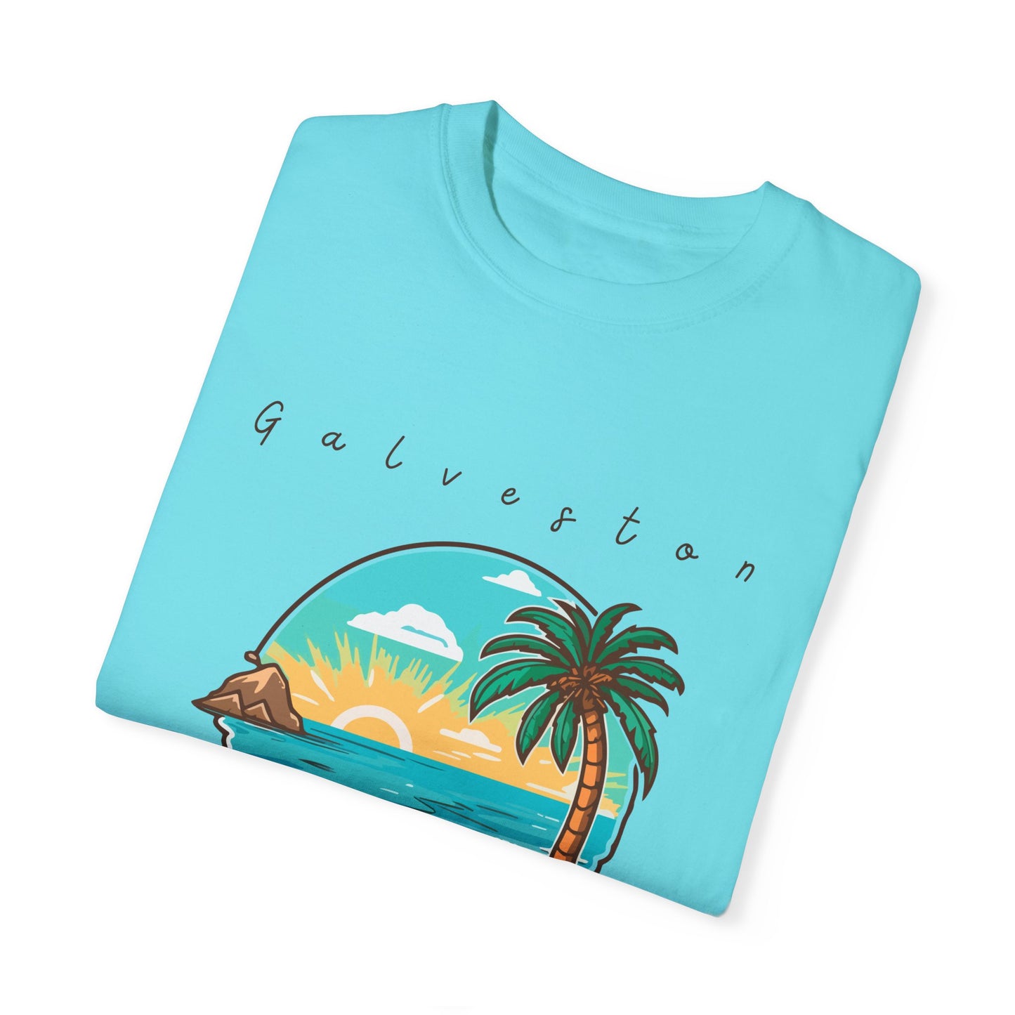 Galveston Unisex Garment-Dyed T-shirt