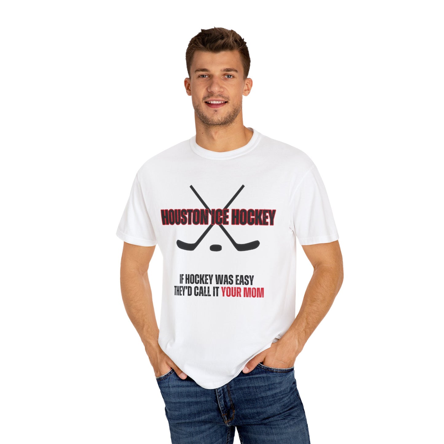 Your Mom Unisex Garment-Dyed T-shirt