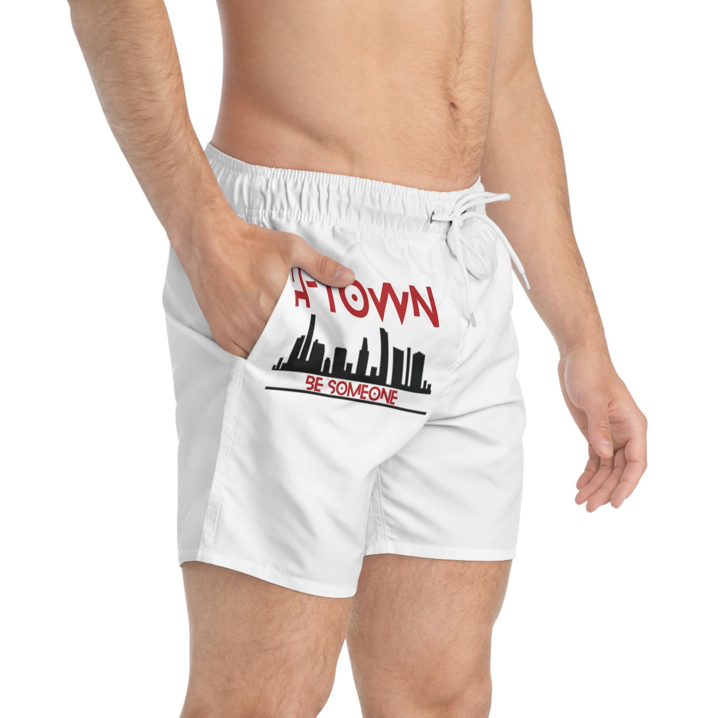 H Town Swim Trunks (AOP)