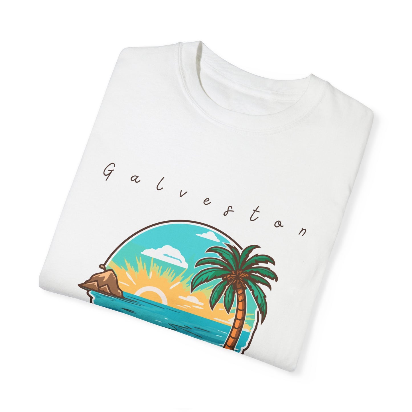 Galveston Unisex Garment-Dyed T-shirt